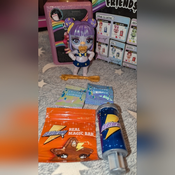 MGA POOPSIE Rainbow Surprise Fantasy Friends ELECTRA SPARK Mostly Complete - Picture 6 of 14